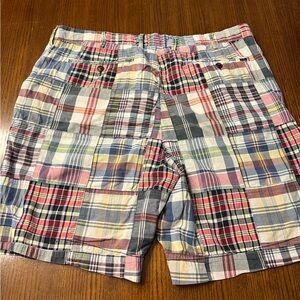 Ralph Lauren Polo Patchwork Plaid size 38 Men’s Classic Coastal Shorts